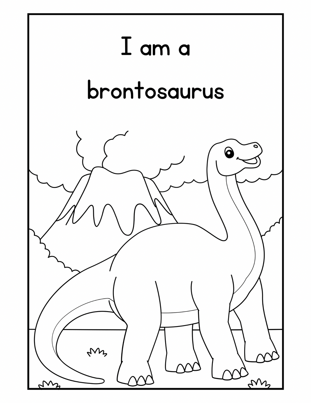 Coloring booklet of wild animals and dinosaurs 🎨🖌️