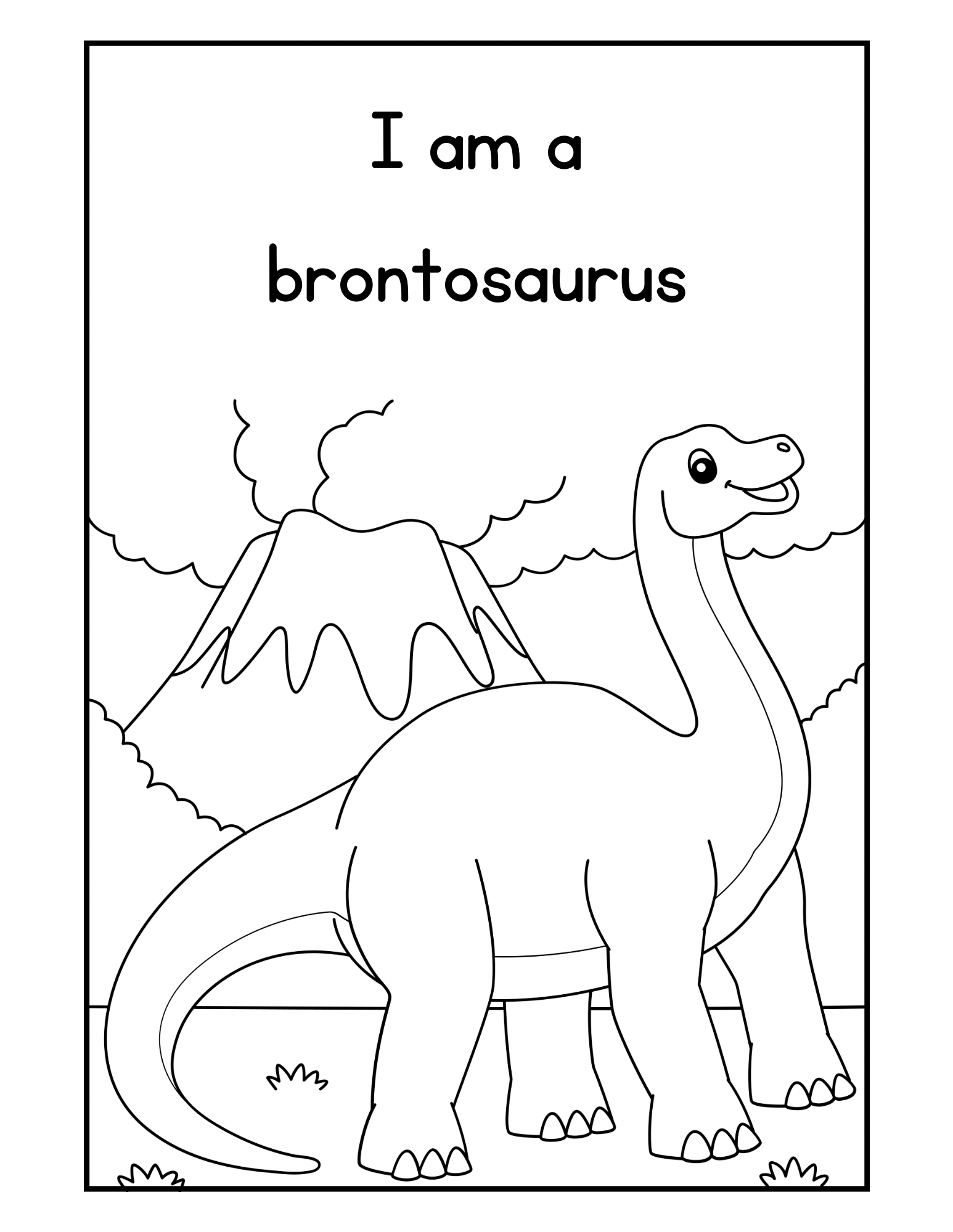 Coloring booklet of wild animals and dinosaurs 🎨🖌️