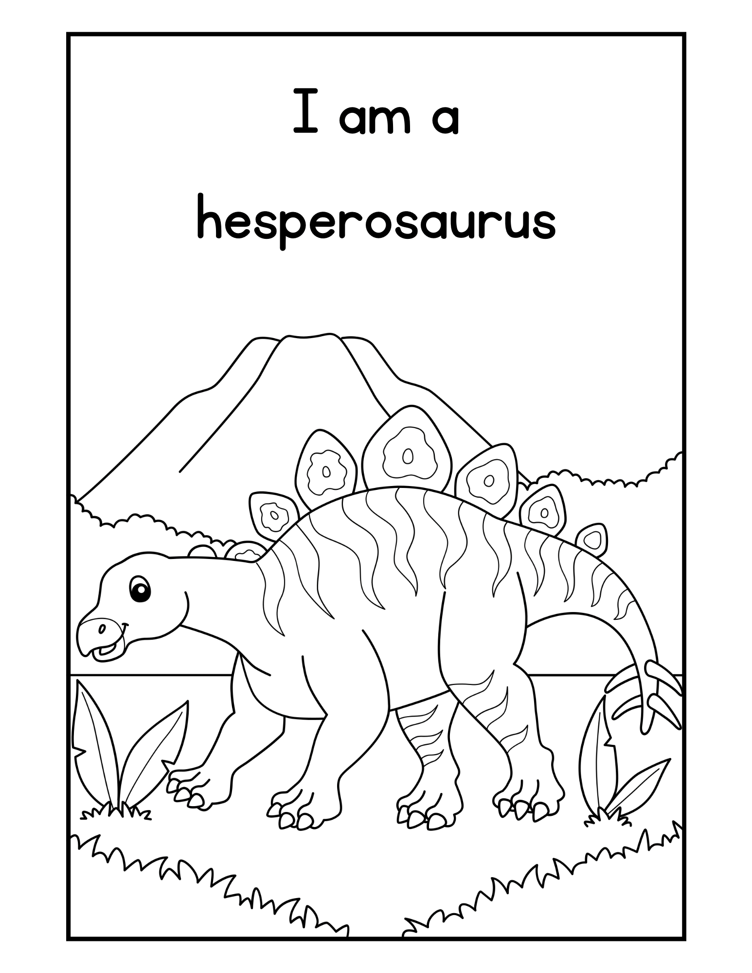 Coloring booklet of wild animals and dinosaurs 🎨🖌️