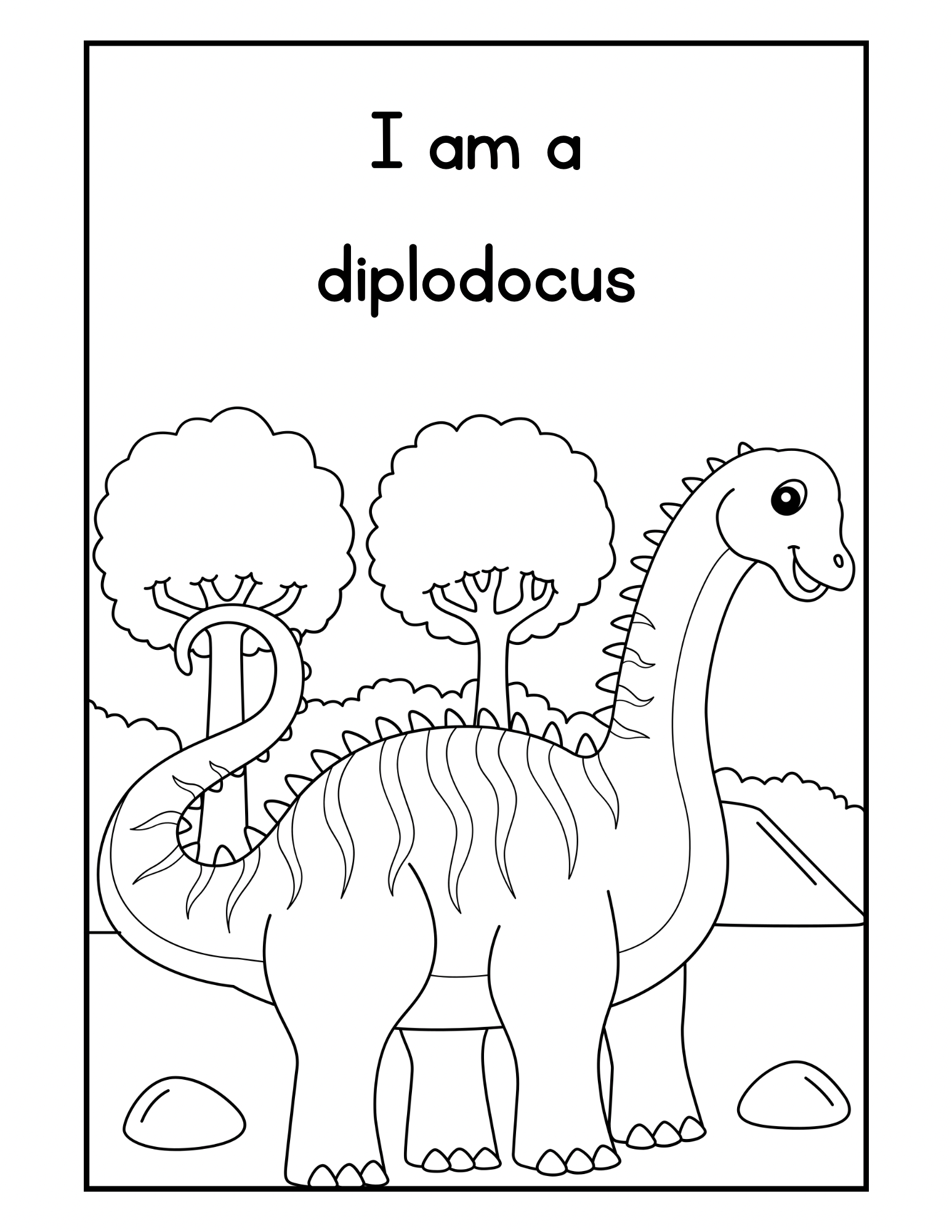Coloring booklet of wild animals and dinosaurs 🎨🖌️