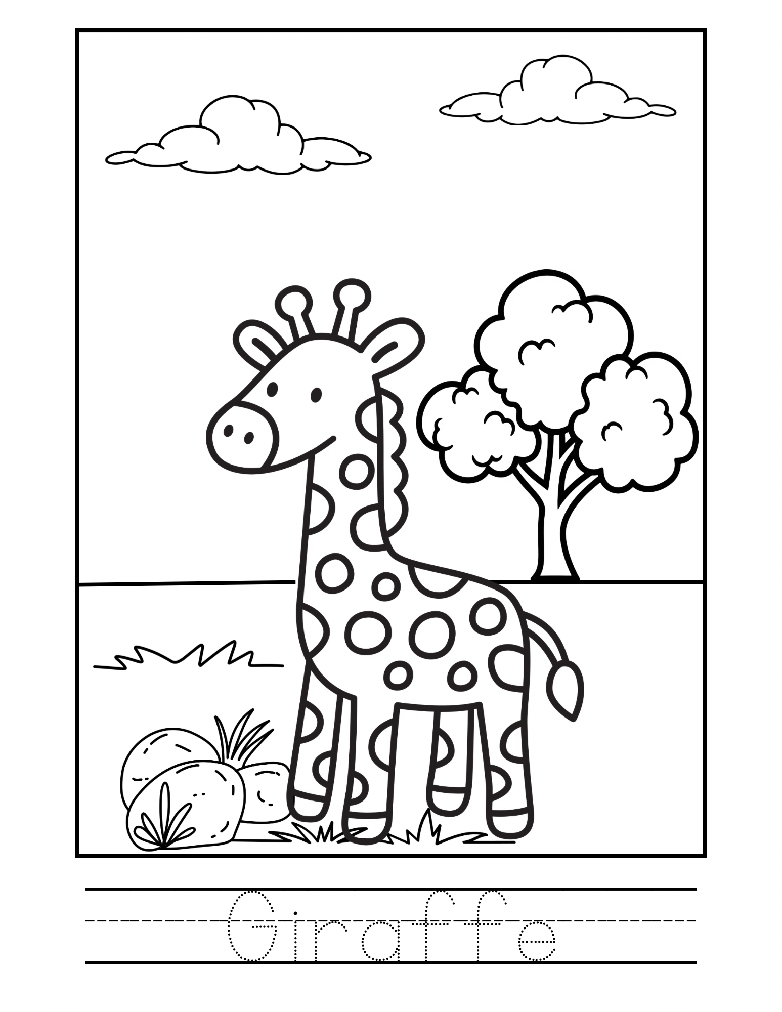 Coloring booklet of wild animals and dinosaurs 🎨🖌️