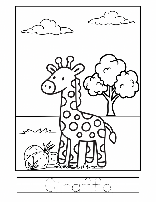 Coloring booklet of wild animals and dinosaurs 🎨🖌️