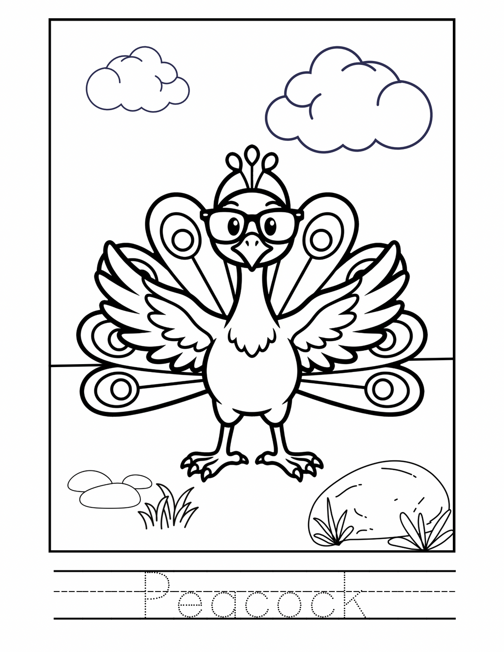 Coloring booklet of wild animals and dinosaurs 🎨🖌️