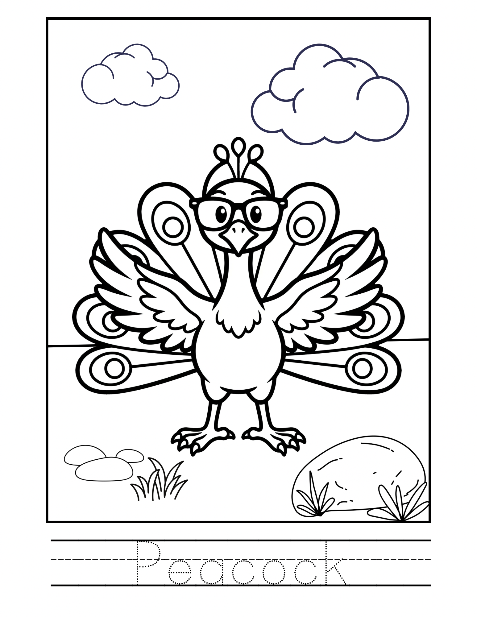 Coloring booklet of wild animals and dinosaurs 🎨🖌️